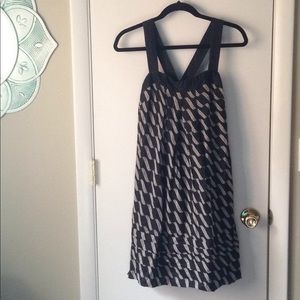 Anthropologie Maeve Linen Swing Dress